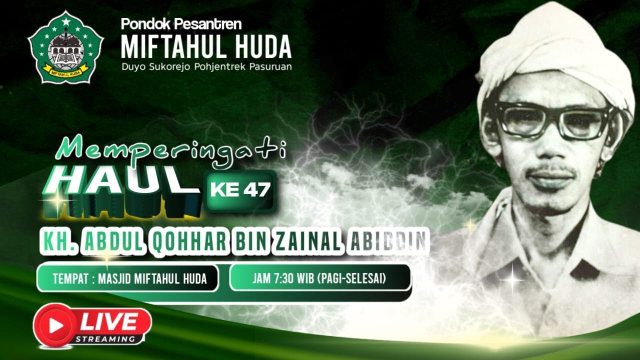 LIVE HAUL KE-47 KH. ABDUL QOHAR ZAINAL ABIDIN | 08 FEBRUARI 2026 Duyo Sukorejo Pohjentrek - Pasuruan