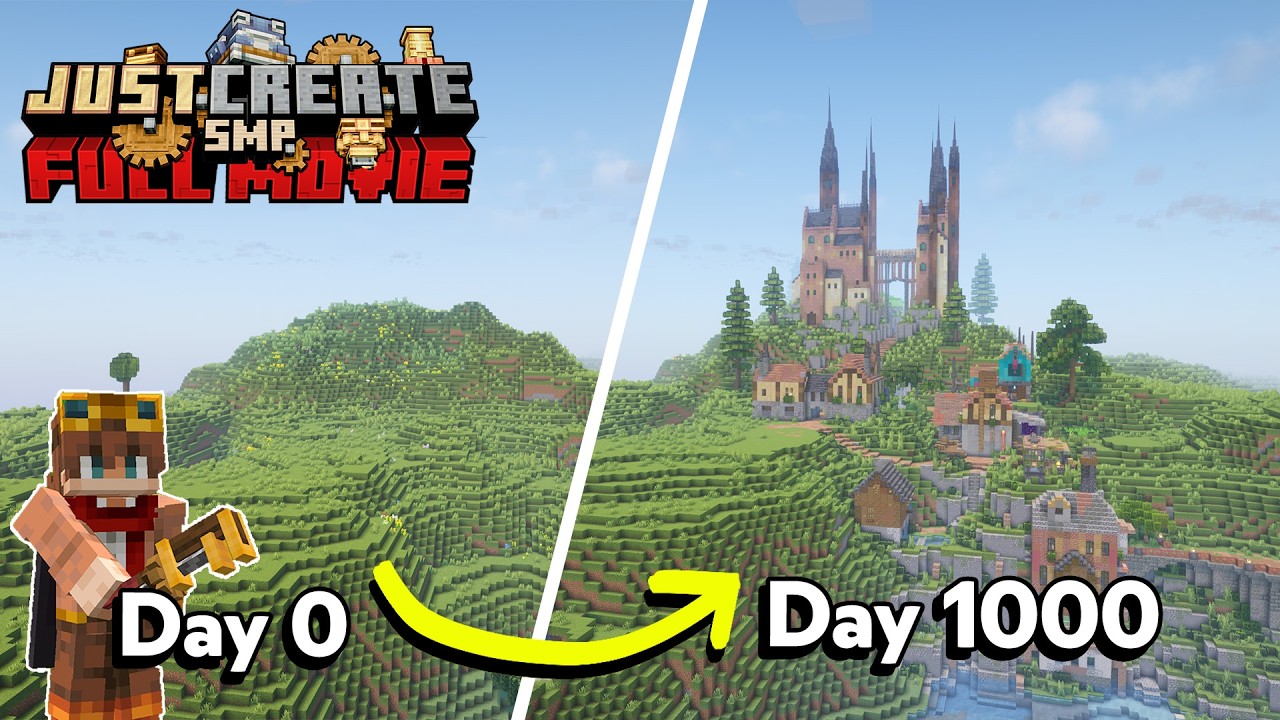 Minecraft Create Mod 6 Movie (Ep 1-10)