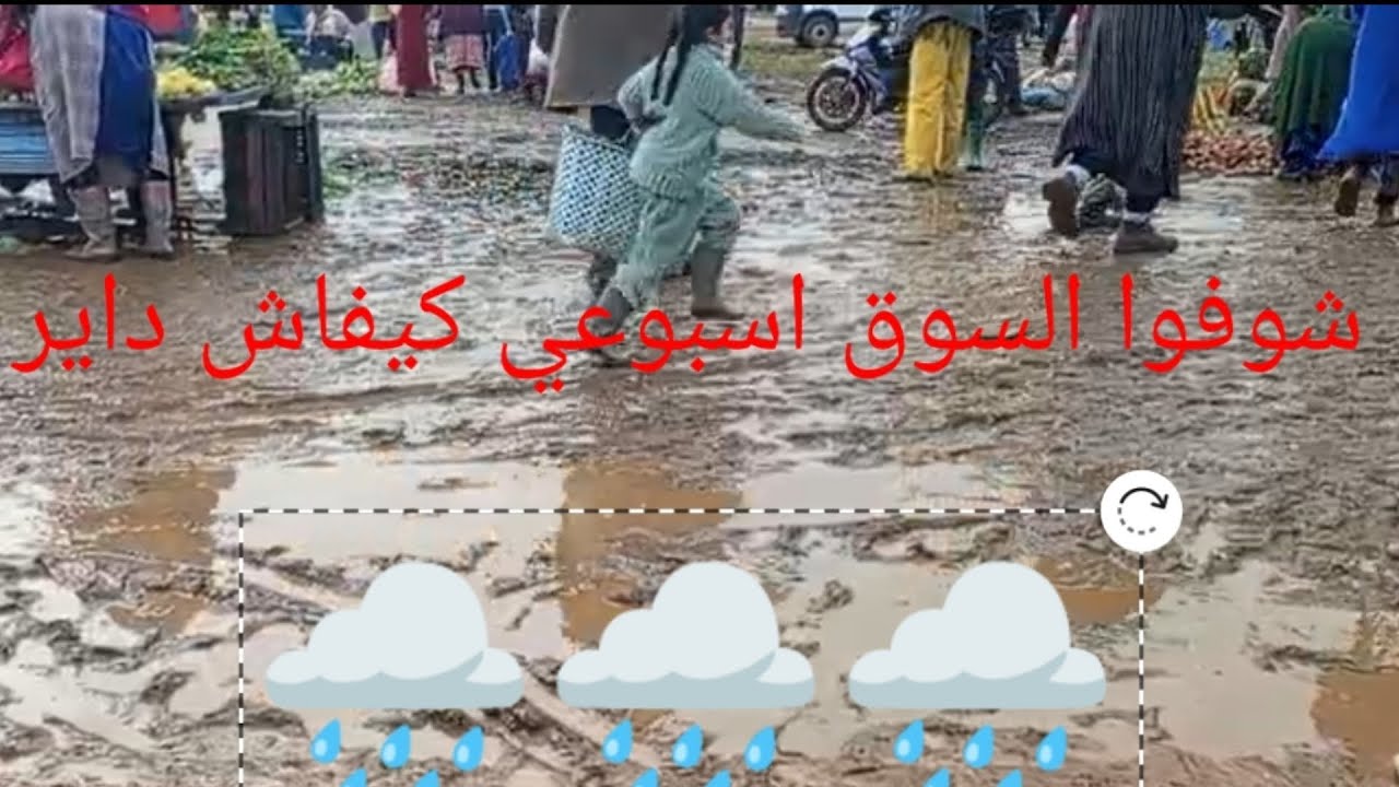 شوفوا معنا سوق الاسبوعي شنو واقع فيه
