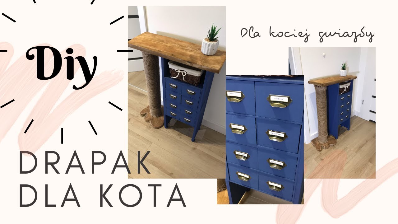DIY DRAPAK DLA KOTA 😻 TANI I SOLIDNY