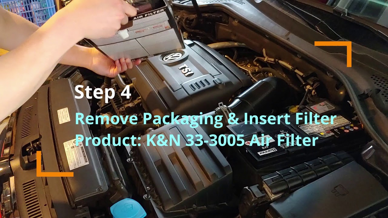 How To Change Engine Air Filter on VW GTI MK7 / 7.5