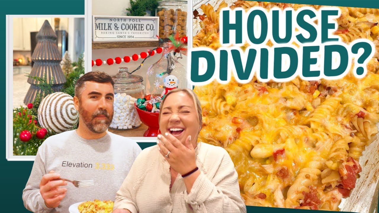 HOUSE DIVIDED ON THIS RECIPE | CHRISTMAS HAUL, DECORATING AND COOKING! | JESSICA O'DONOHUE