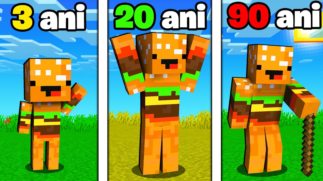 Minecraft Dar Îmbătrânesc...