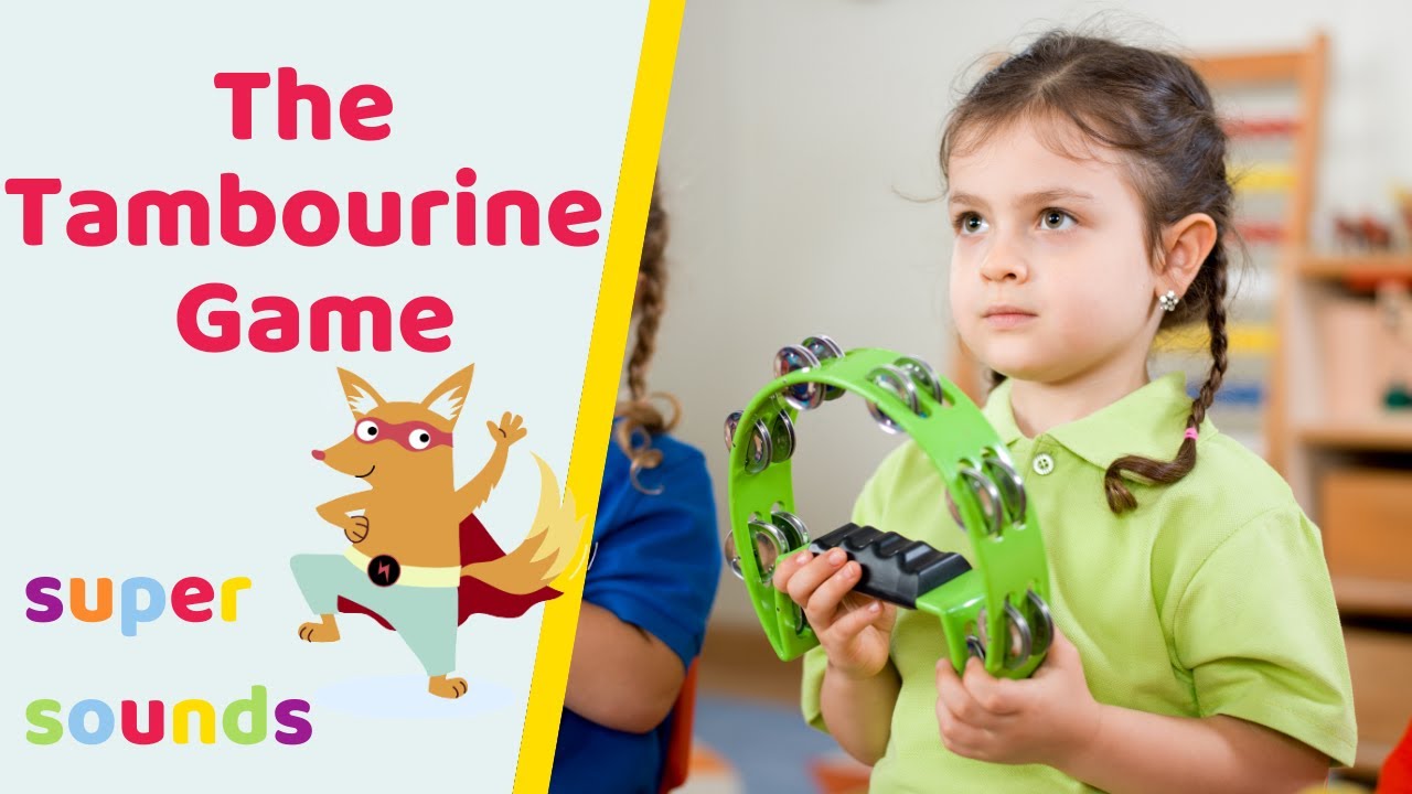 A FUN Phase 1 phonics rhythm and rhyme game for PRESCHOOL PHONICS