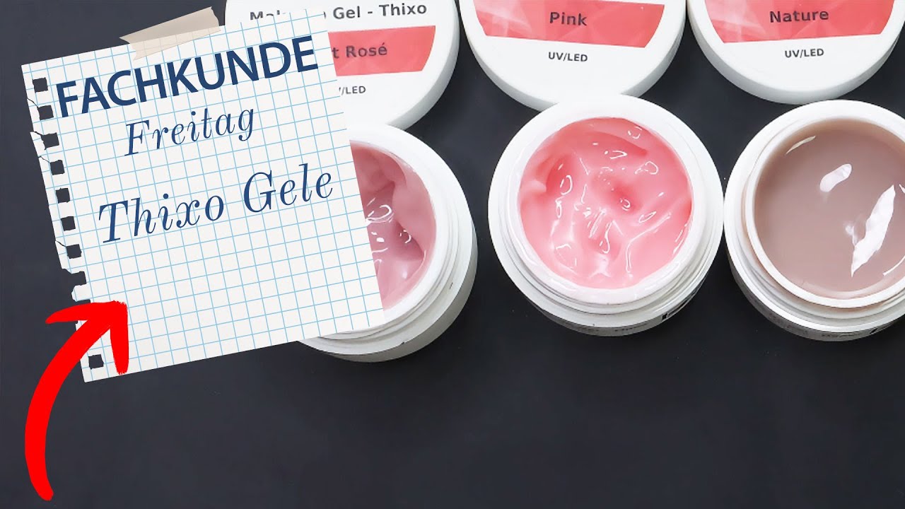 Thixo Gele - Was ist das? Thixotrope Aufbau Gele erklärt | Fachkunde Freitag 8