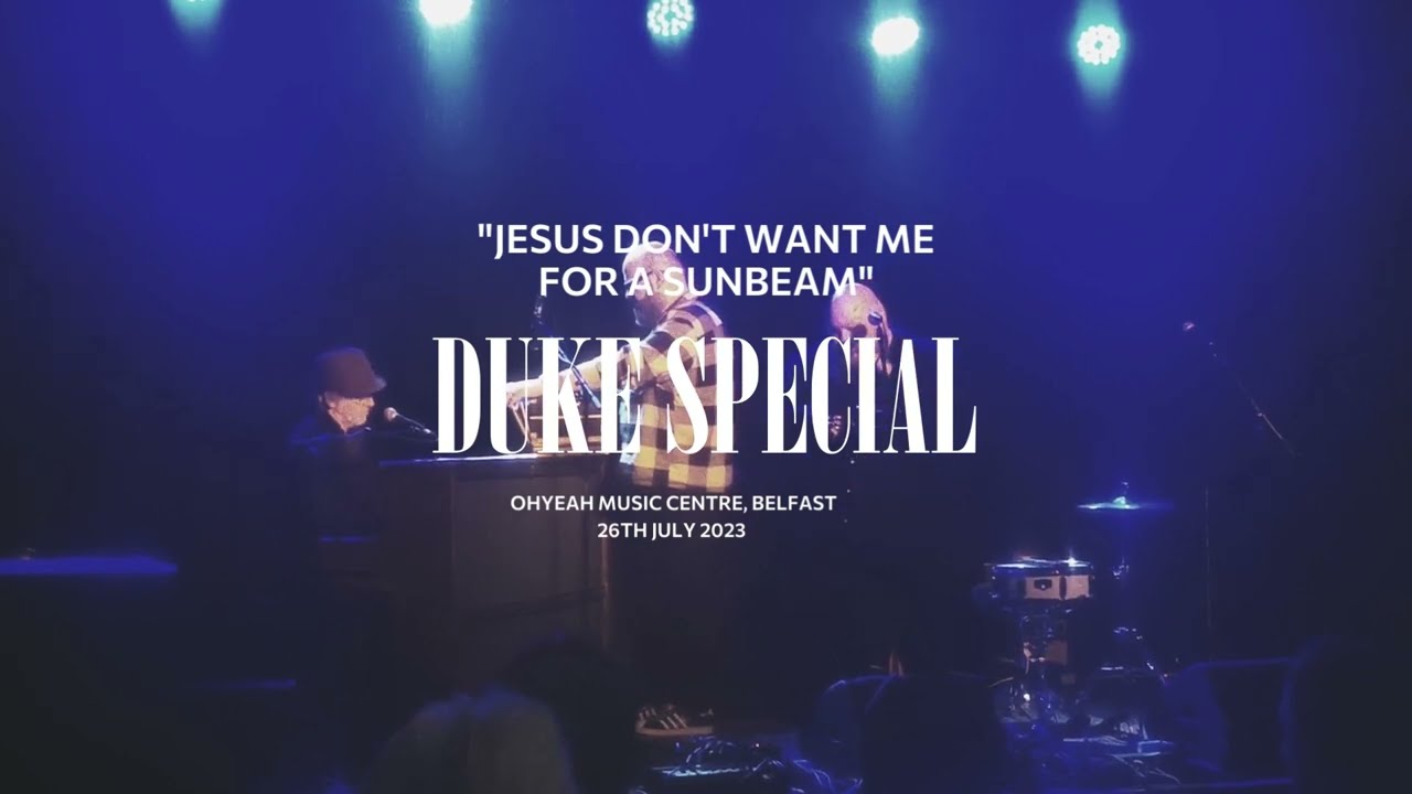 Duke Special: Jesus Don't Want Me For A Sunbeam (The Vaselines / Nirvana Cover) live in Belfast
