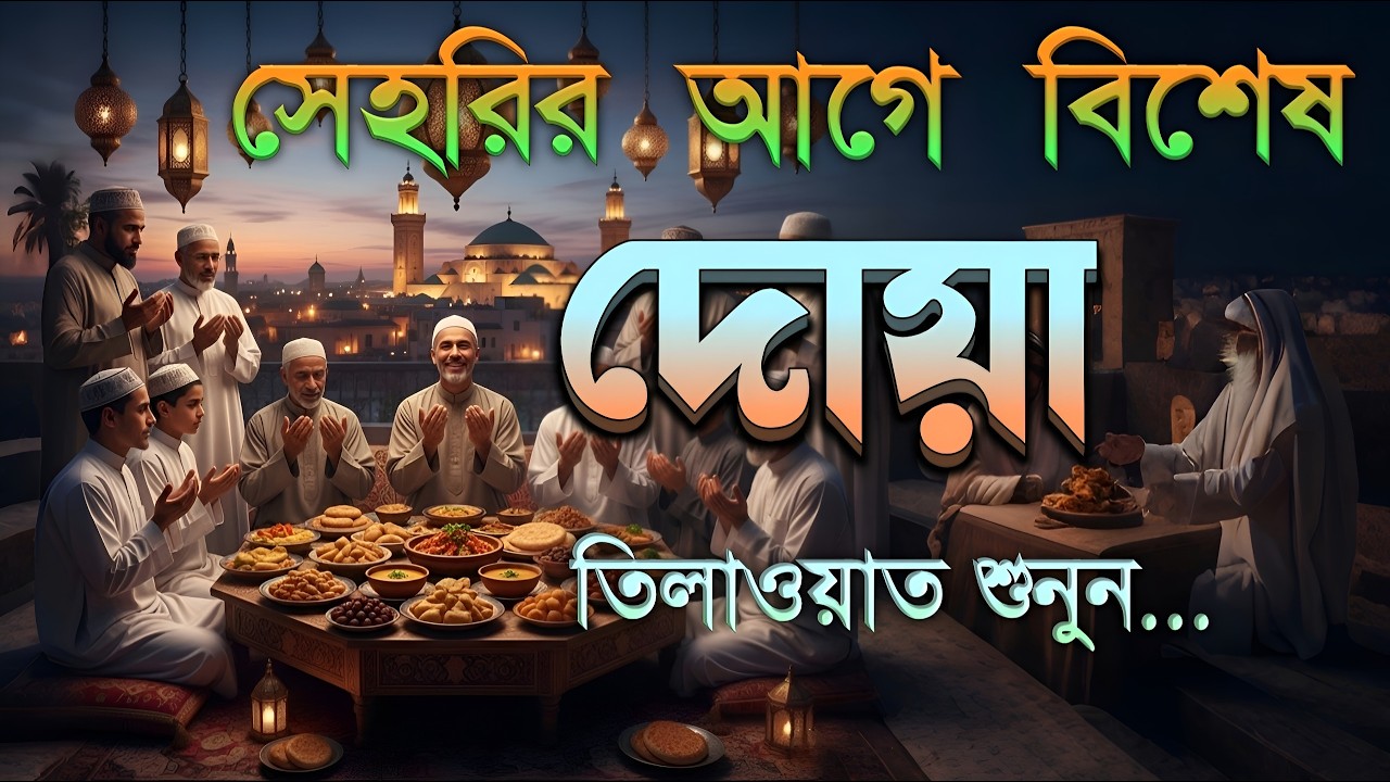 সেহরির আগে এই দোয়া শুনুন ||রোজাদারের জন্য জরুরি আমল অন্তর কাঁপানো তেলাওয়াত || by Alaa Aqel