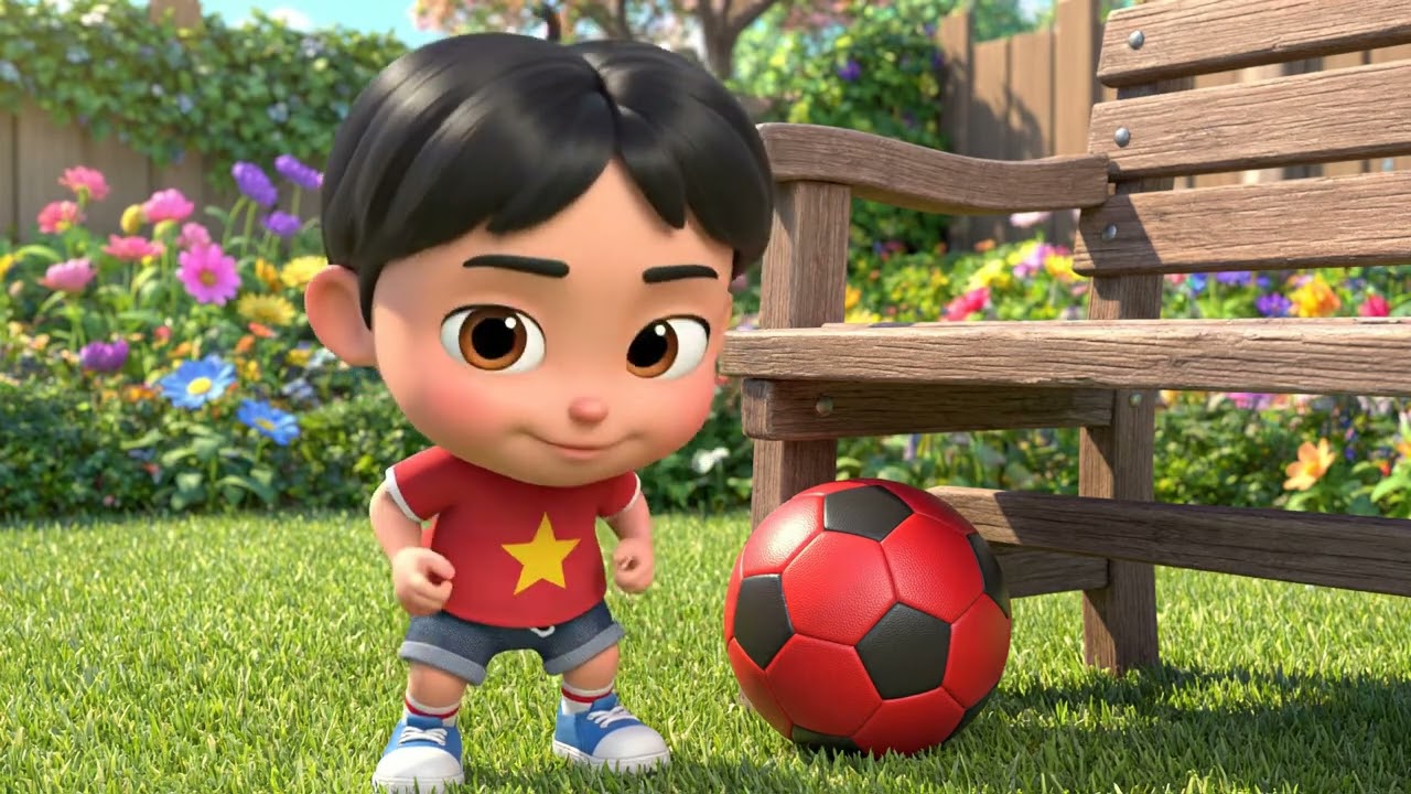 Bermain bola sampai Lupa waktu #kidscontent #animasianak #anakpintar 