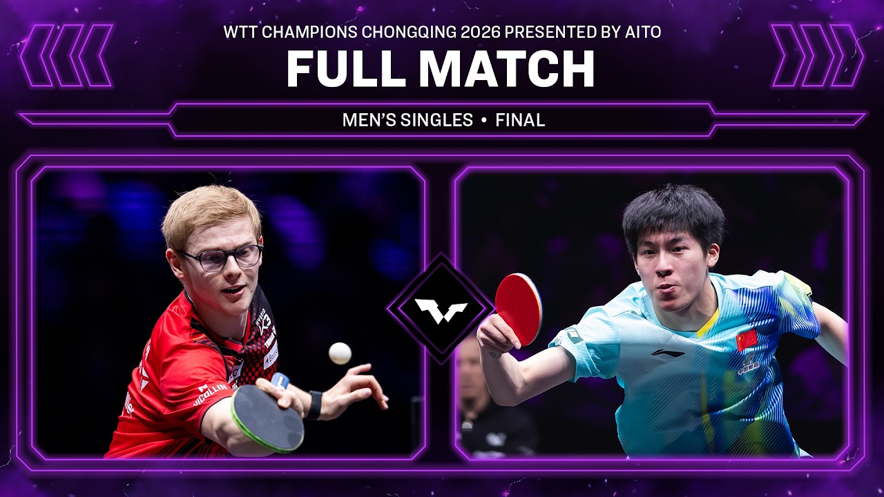 FULL MATCH | Felix Lebrun vs Wen Ruibo | MS Final | #WTTChongqing 2026