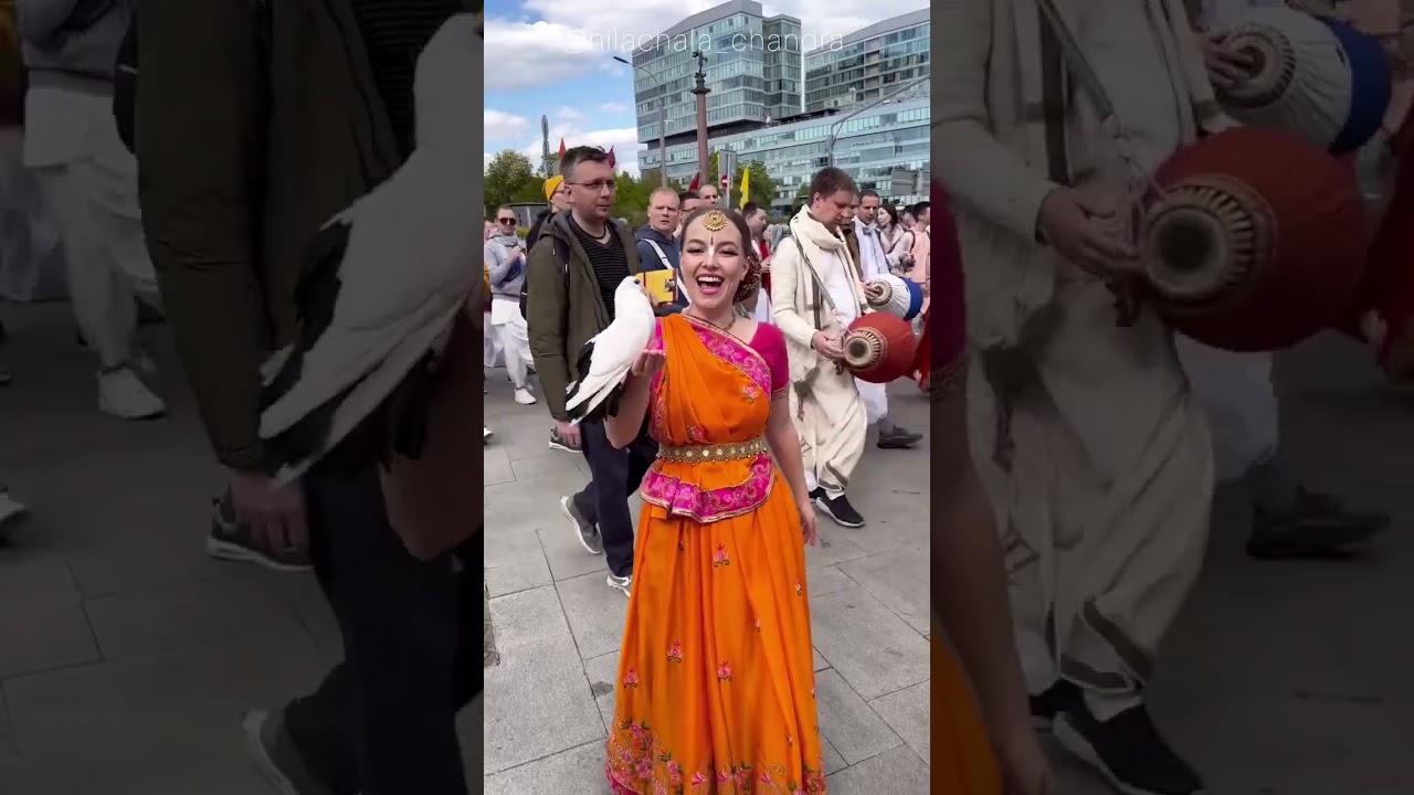 Russian Hare Krishna Kirtan #vrindavan #iskcon #russian #harekrishna #Kirtan #radheshyam #radheradhe