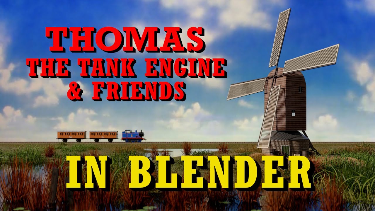 Thomas & Friends Opening Titles Recreation 4K | Blender 3D Animation