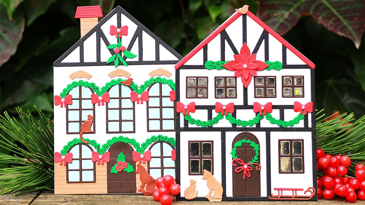 25 DAYS OF CHRISTMAS 2021 - DAY 2 - Holiday House Cards