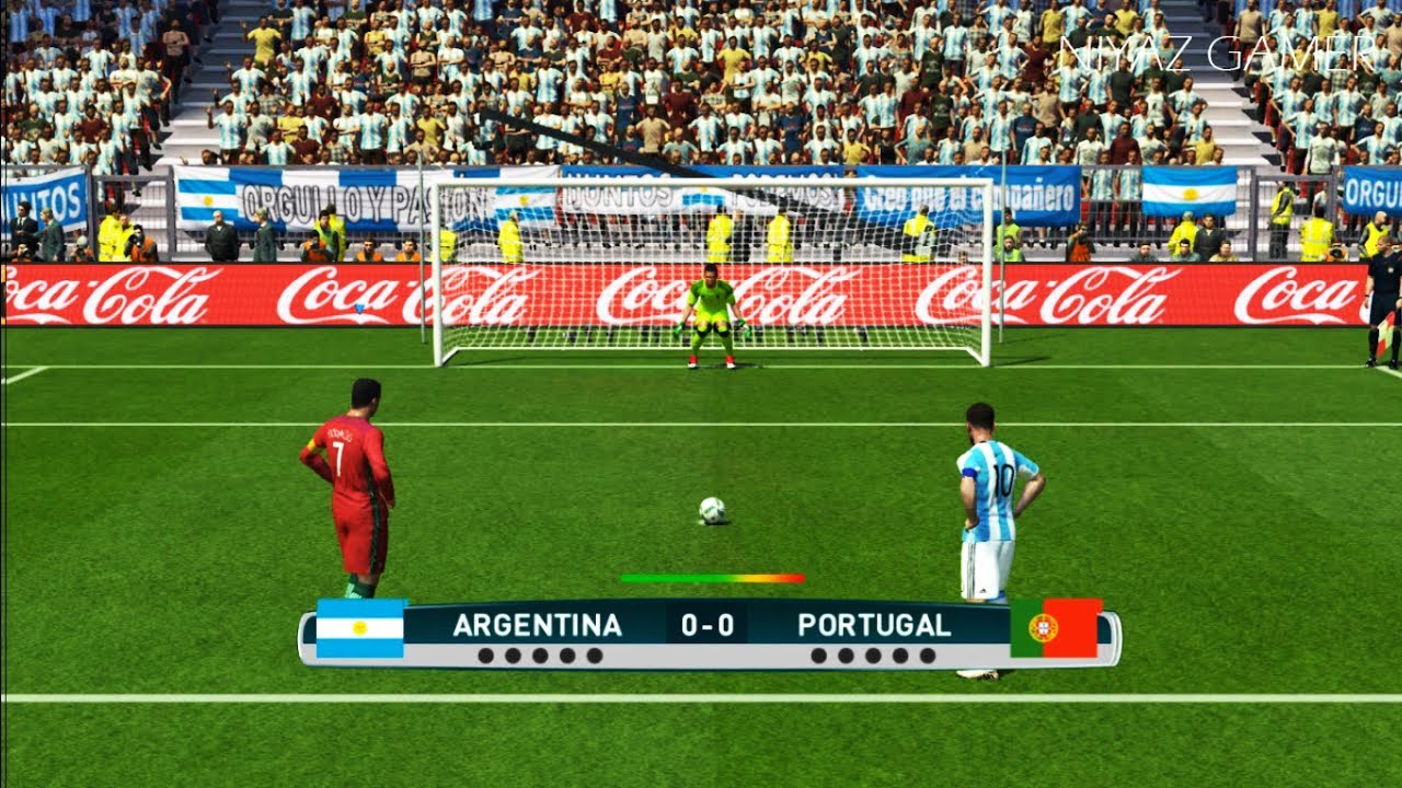 ARGENTINA vs PORTUGAL | Penalty Shootout | PES 2017 Gameplay