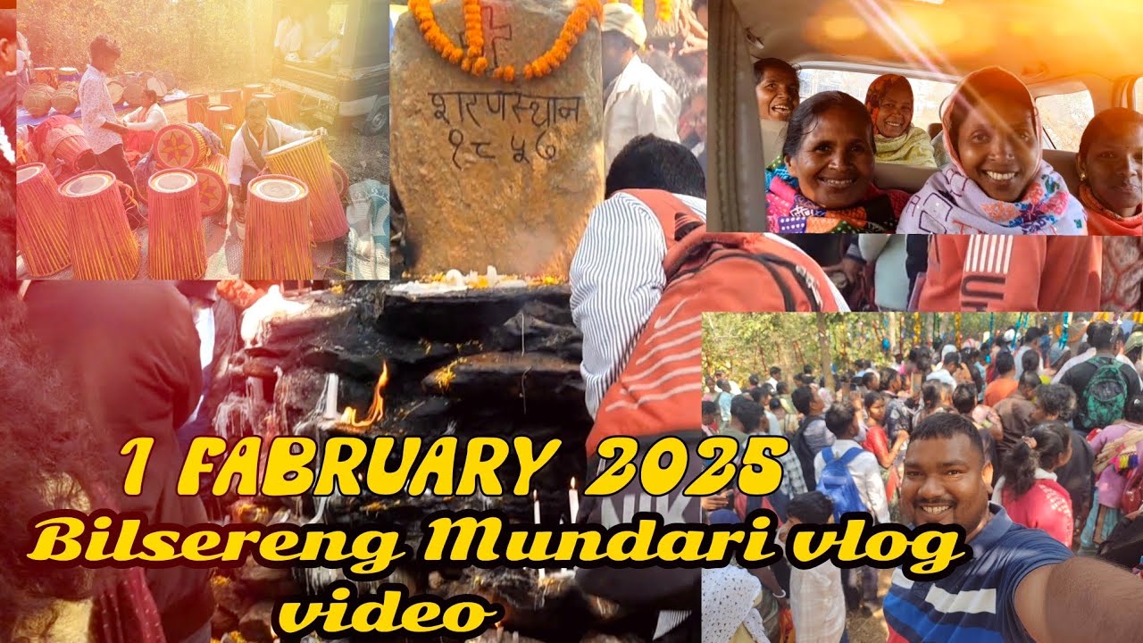 Bilsereng  khristan Dera Mundari vlog video l 2025 Bilsereng Video l 1 Fabruary   #mundari_video