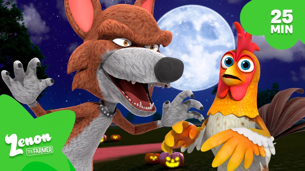 Beto the Wolf Gets Confused and More Fun Songs | ZENON'S FARM 👨🏻‍🌾 (25 min) Kids Songs