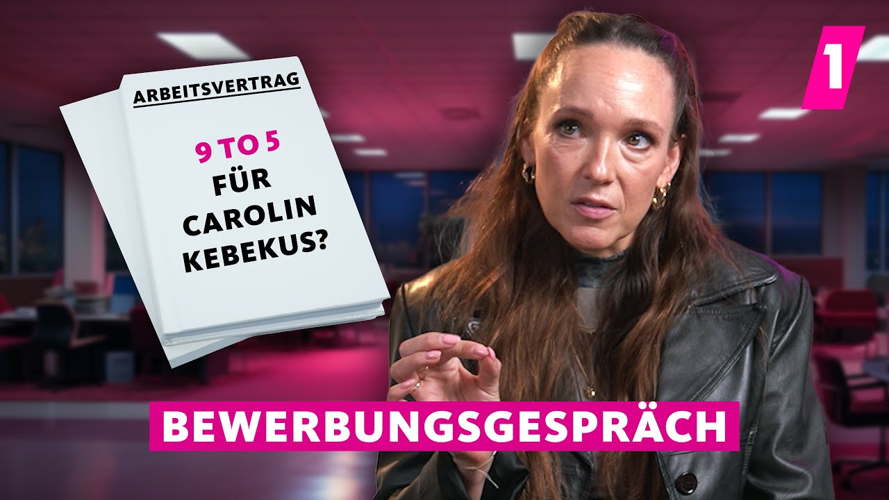 Carolin Kebekus: Dirty Jokes am Arbeitsplatz? | 1LIVE Comedy-Nacht XXL Bewerbungsgespräch