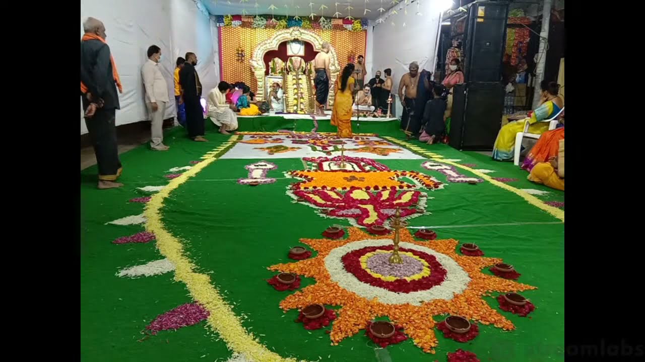 18th Ayyappa Swamy Maha Padi Pooja at Amberpet | Ayyappa Swamy Pooja | Ayyappa Swamy pallaki seva