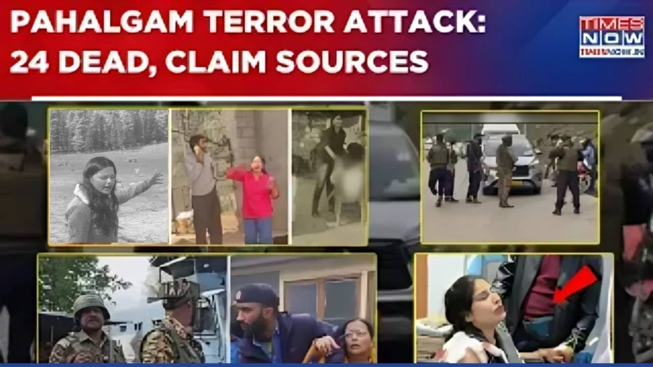 J&K: 24 Killed In Pahalgam Terrorist Attack, Claim Sources; HM Amit Shah Heads To Jammu And Kashmir