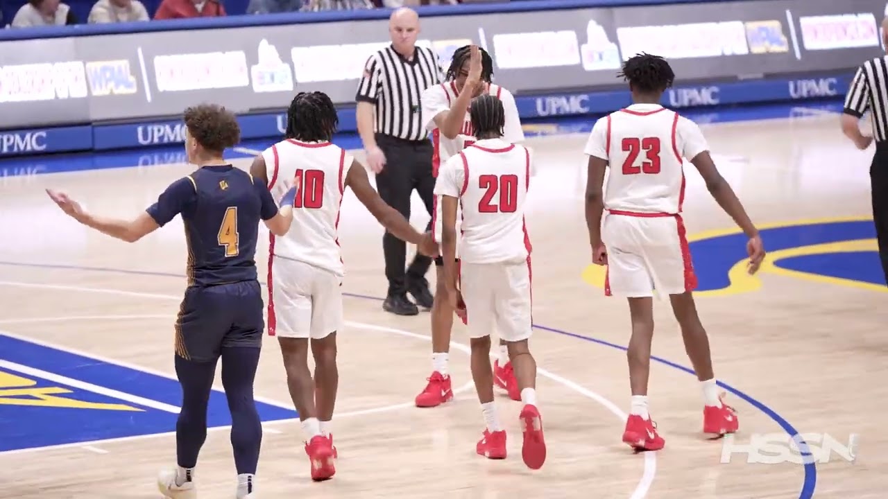 HSSN Highlights: WPIAL Boys Basketball 3A Championship - Aliquippa vs. South Allegheny