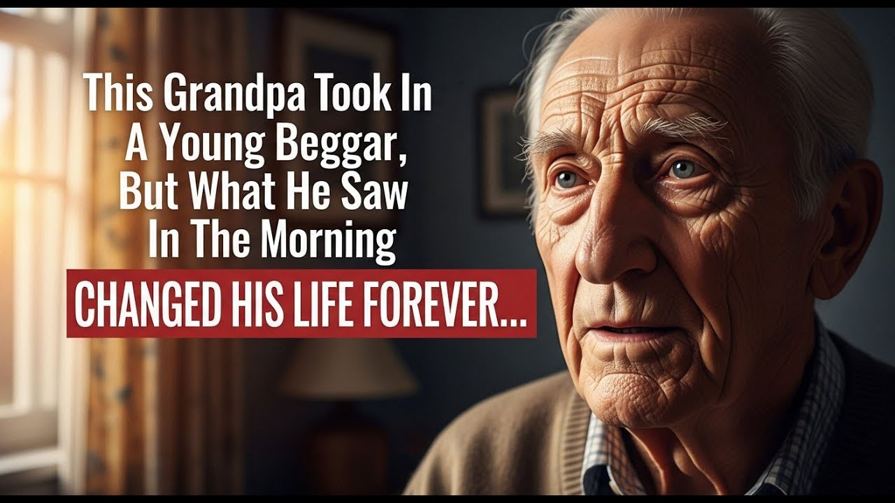 This Grandpa Took In A Young Beggar, But What He Saw In The Morning CHANGED HIS LIFE FOREVER...