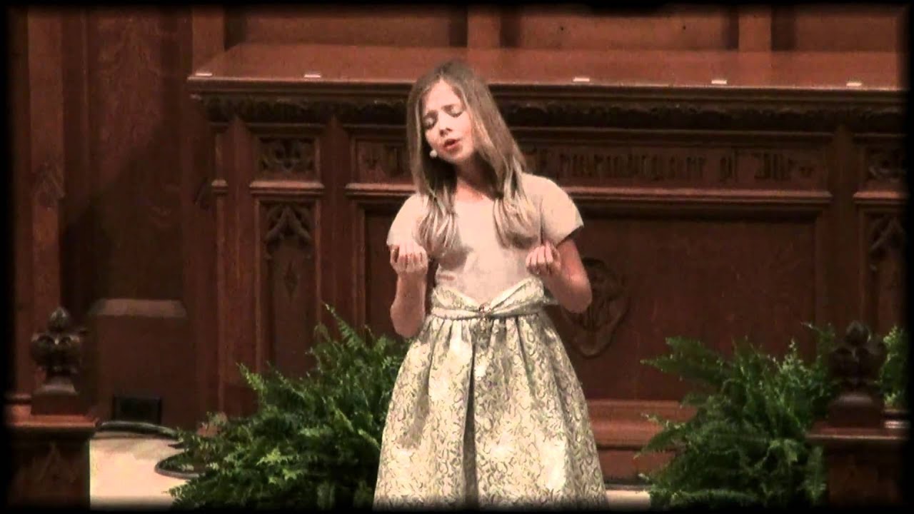 Jackie Evancho  'Ombra Mai Fu'