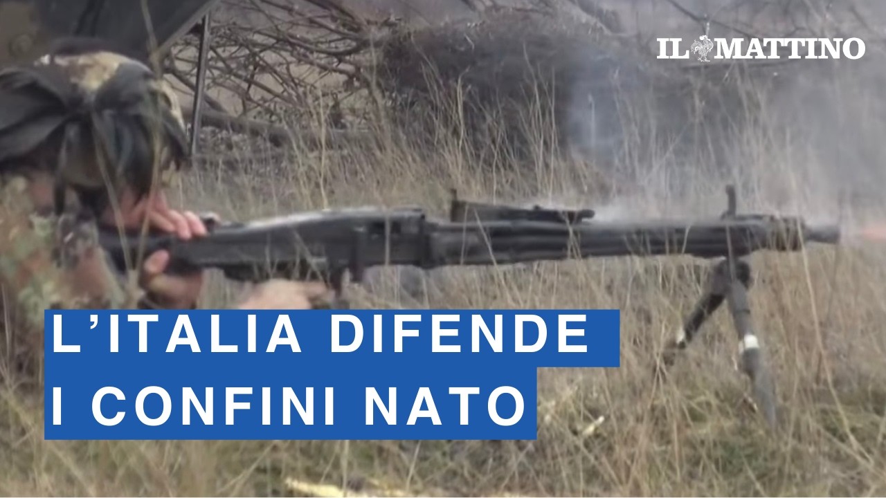 L'Italia difende i confini della Nato con carri armati e missili anti-drone: in Bulgaria la trincea