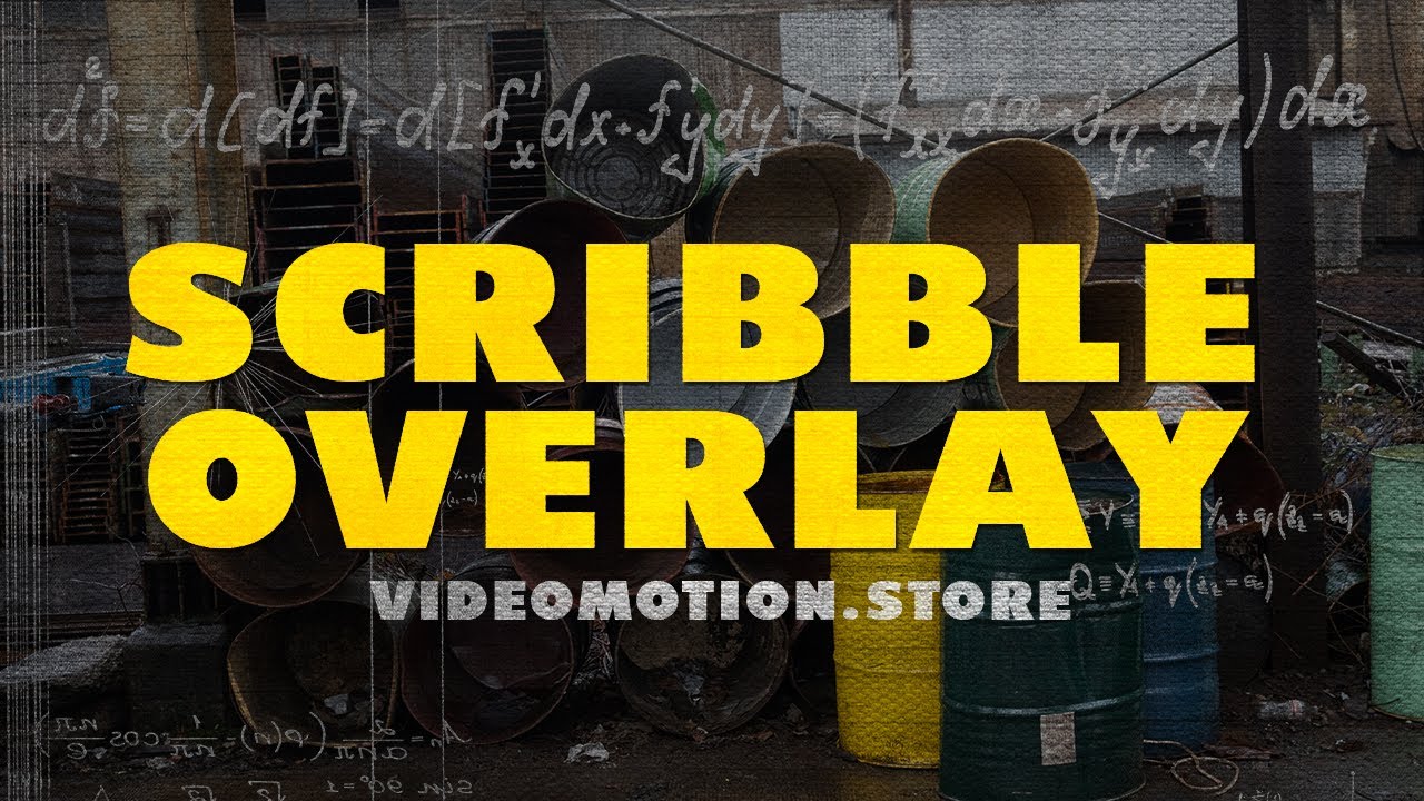 Scribble Overlay Pack | Videomotion.store | Free Download