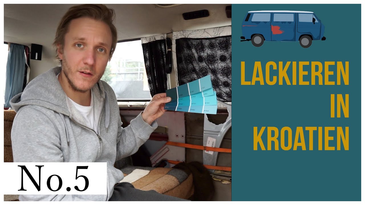 LACKIEREN MIT HINDERNISSEN - No.5 | VW T3 Bulli zum Camper