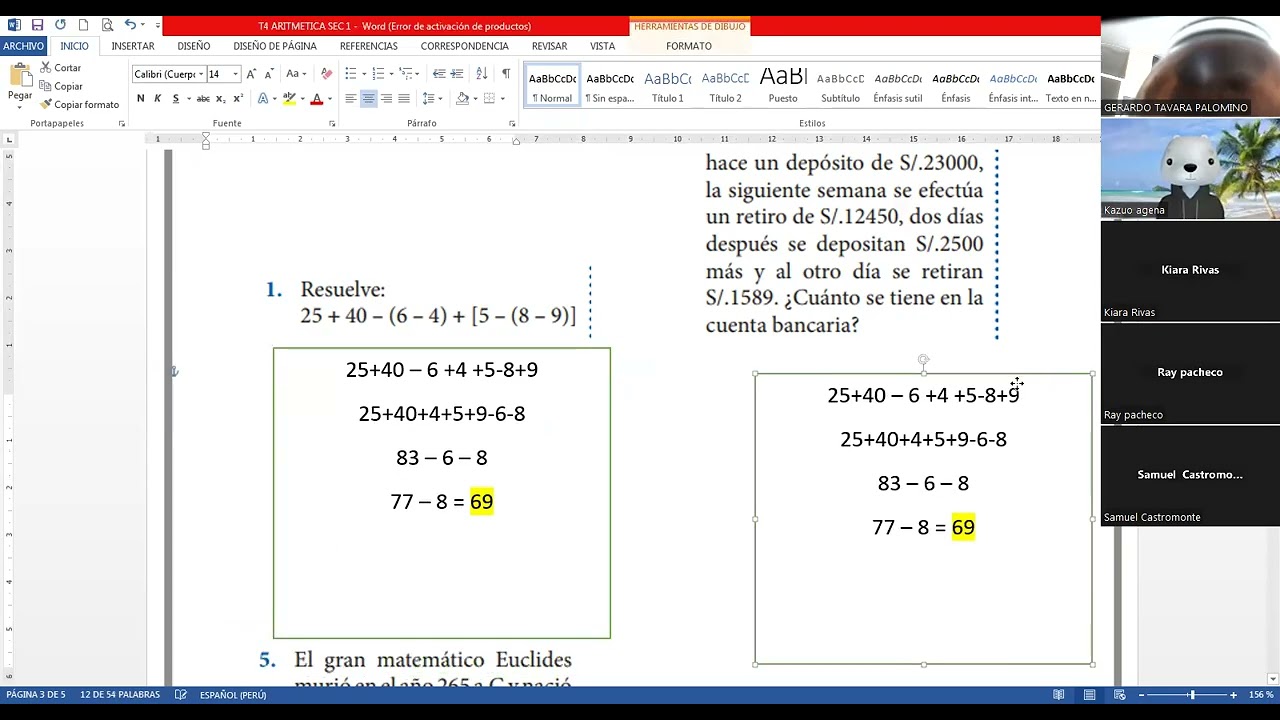 ARITMETICA SEC 1 26.01.26 VACACIONAL