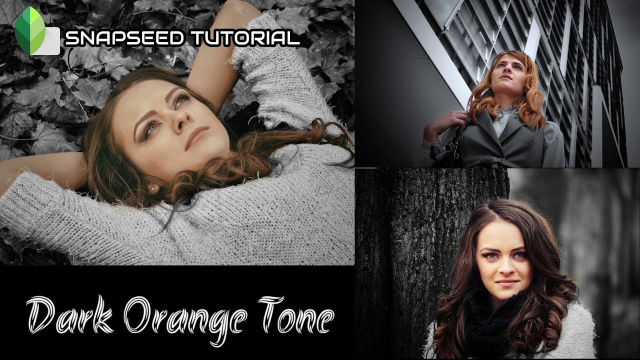 Dark Tone | Cara edit foto jadi keren di android | Snapseed Tutorial