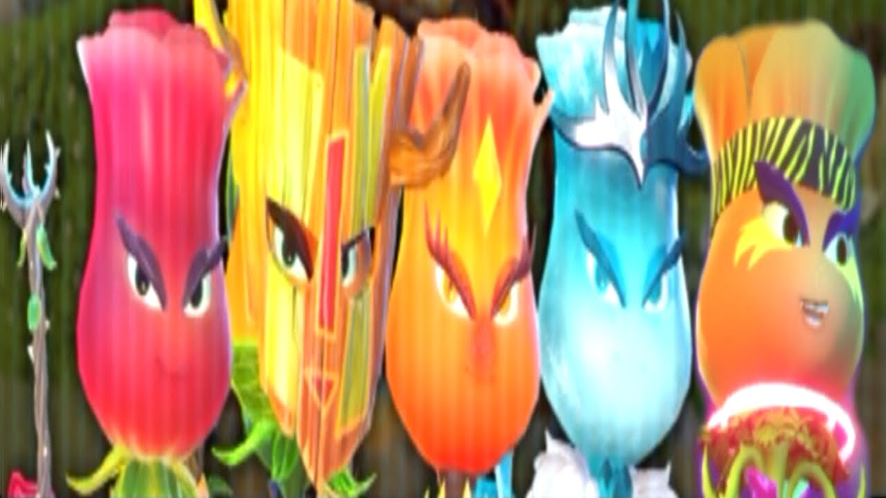 Plants vs. Zombies: Garden Warfare 2 - All Rose Plants!