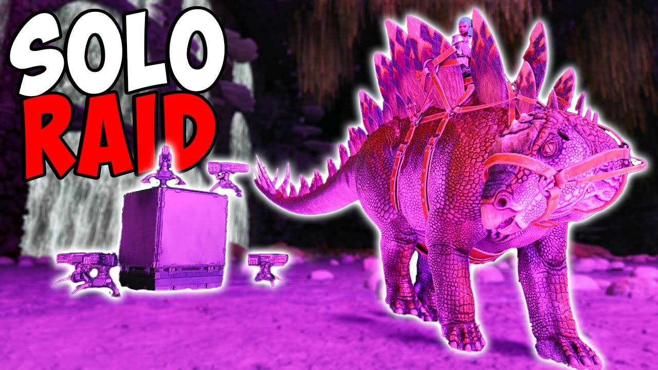 How I SOLO RAIDED An Insane UNDERWATER Base On Astraeos - Ark Small Tribes PVP