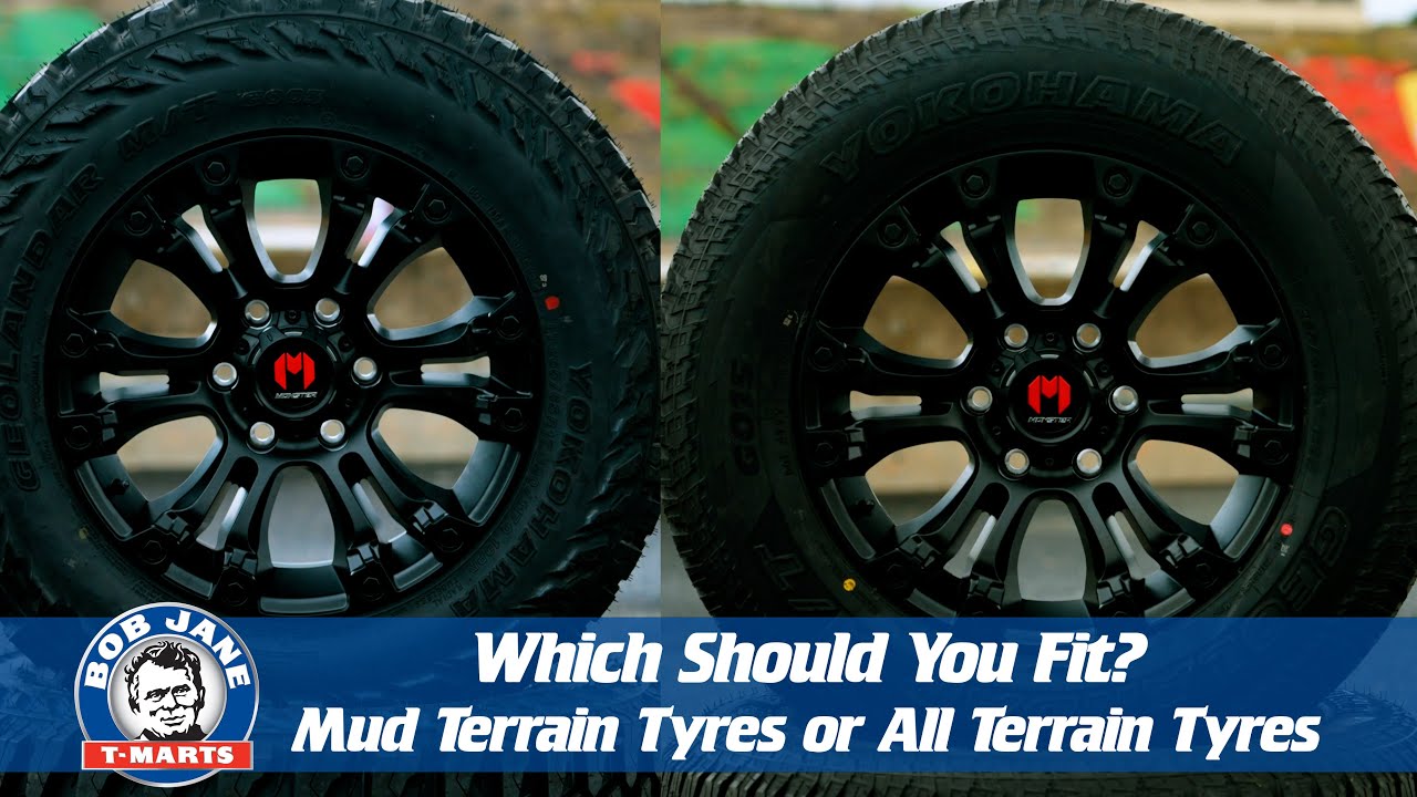 Which Should You Fit? Mud Terrains vs All Terrains? || Talking Tyres
