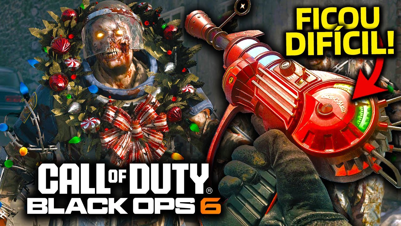 LIBERTY FALLS em NATAL no ZOMBIES BLACK OPS 6!!!