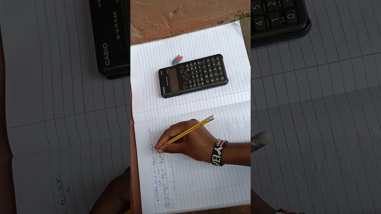 Solve for x with @Loren For math tutoring classes dm@0705447499