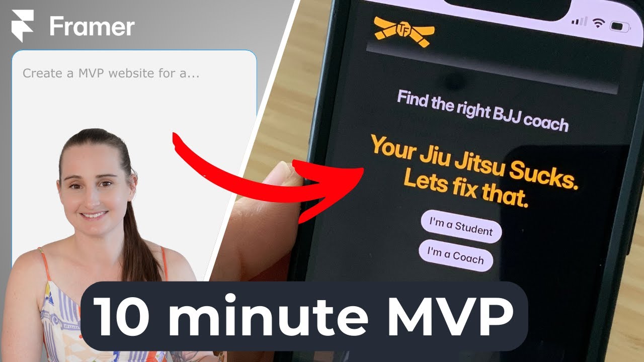 Building a Marketplace MVP in 10 Minutes (Framer AI)