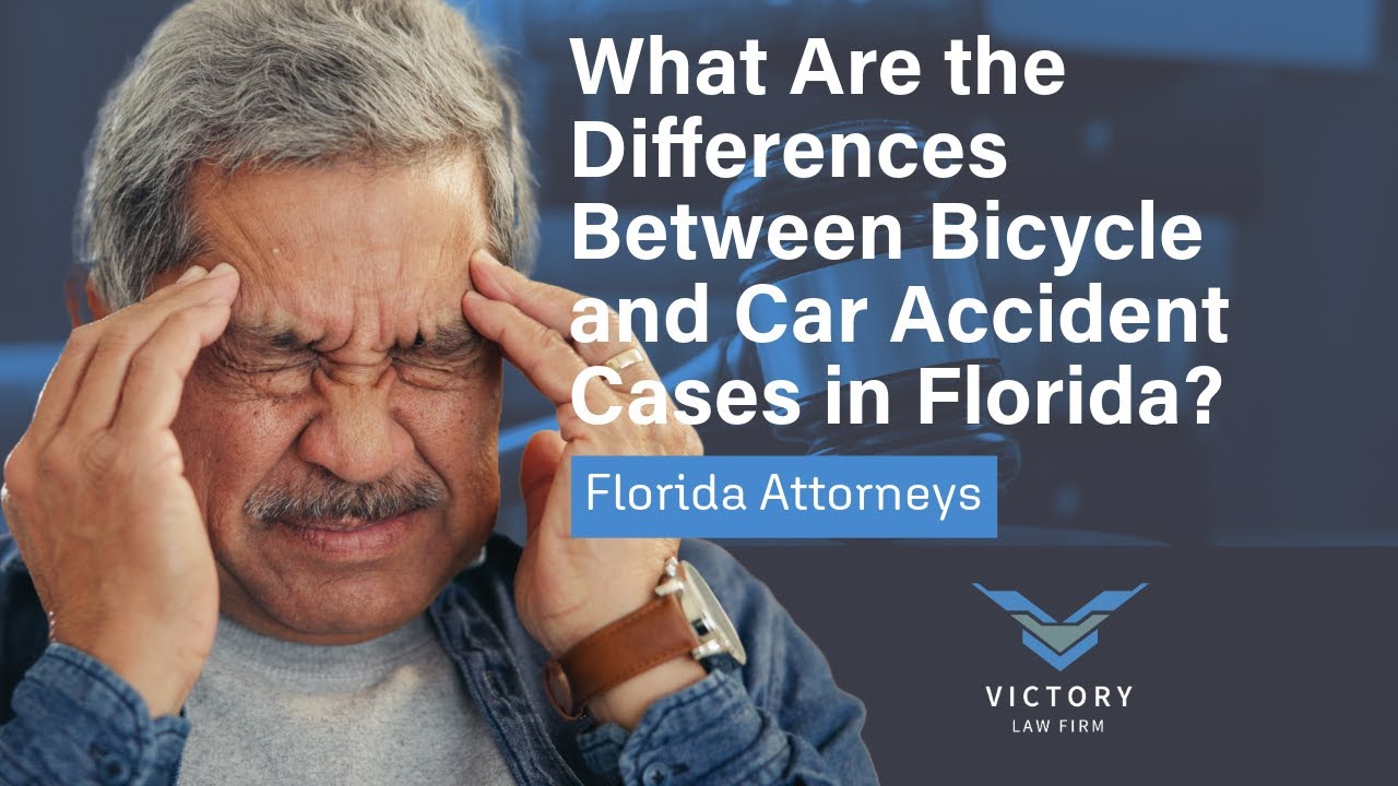 What Are the Differences Between Bicycle and Car Accident Cases in Florida? | Watch Now