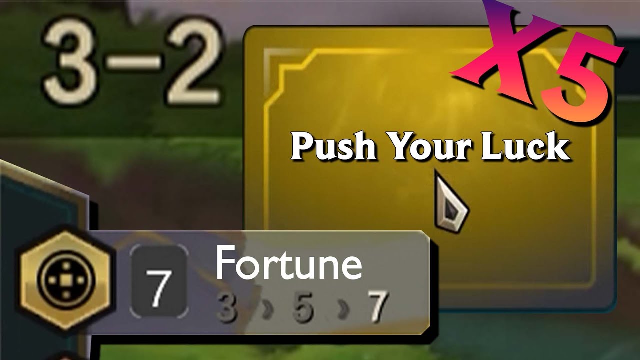 Fortune is BACK!!! 7 Fortune at 3-2 & Push x5!!!!