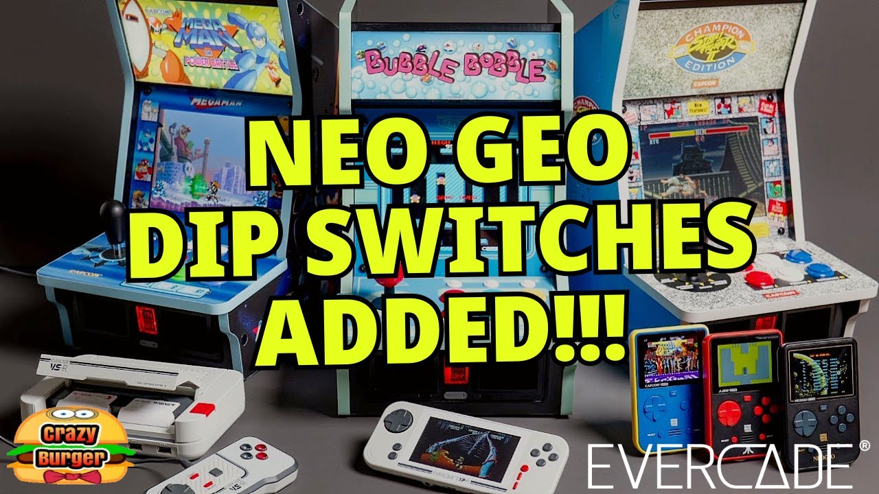DIP-переключатели NEO GEO теперь доступны в Evercade!