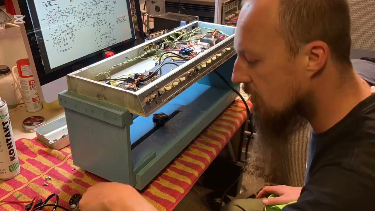 1972 Bassman Ten restoring process