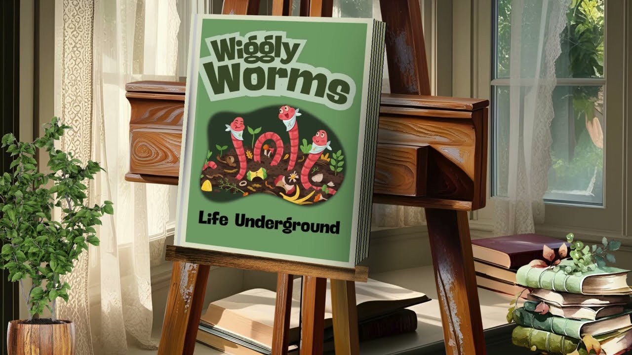 Wiggly Worms, Read Along Fun Facts For Kids, Teachers, Students