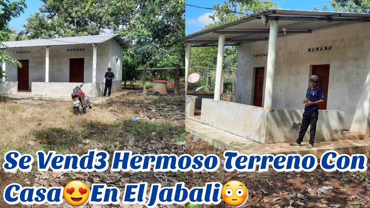 Ganga! Se Vende Bonito Terreno Con Casa🏠En Aldea El Jabali*Cuanto Es El Precio🤔?