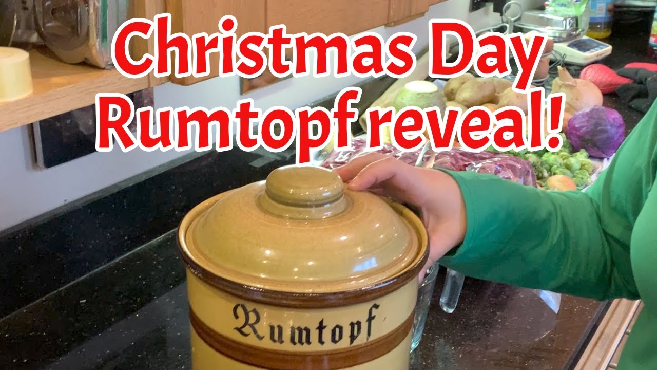 Christmas Day Rumtopf reveal