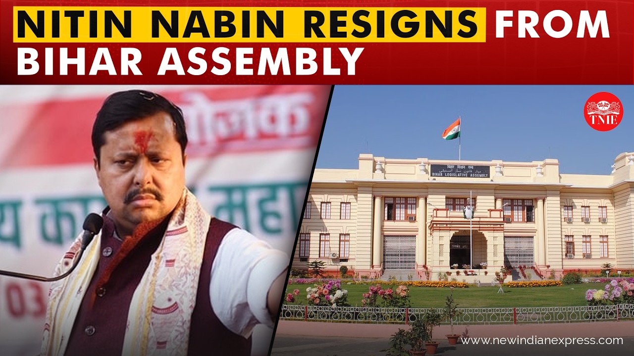 BJP national chief Nitin Nabin resigns as Bihar MLA