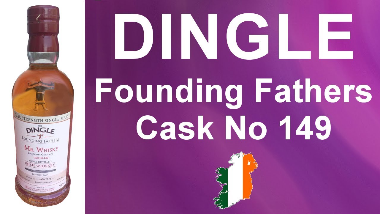 Dingle Founding Fathers Cask No 149 Single Malt Irish Whiskey Review #222 from WhiskyJason