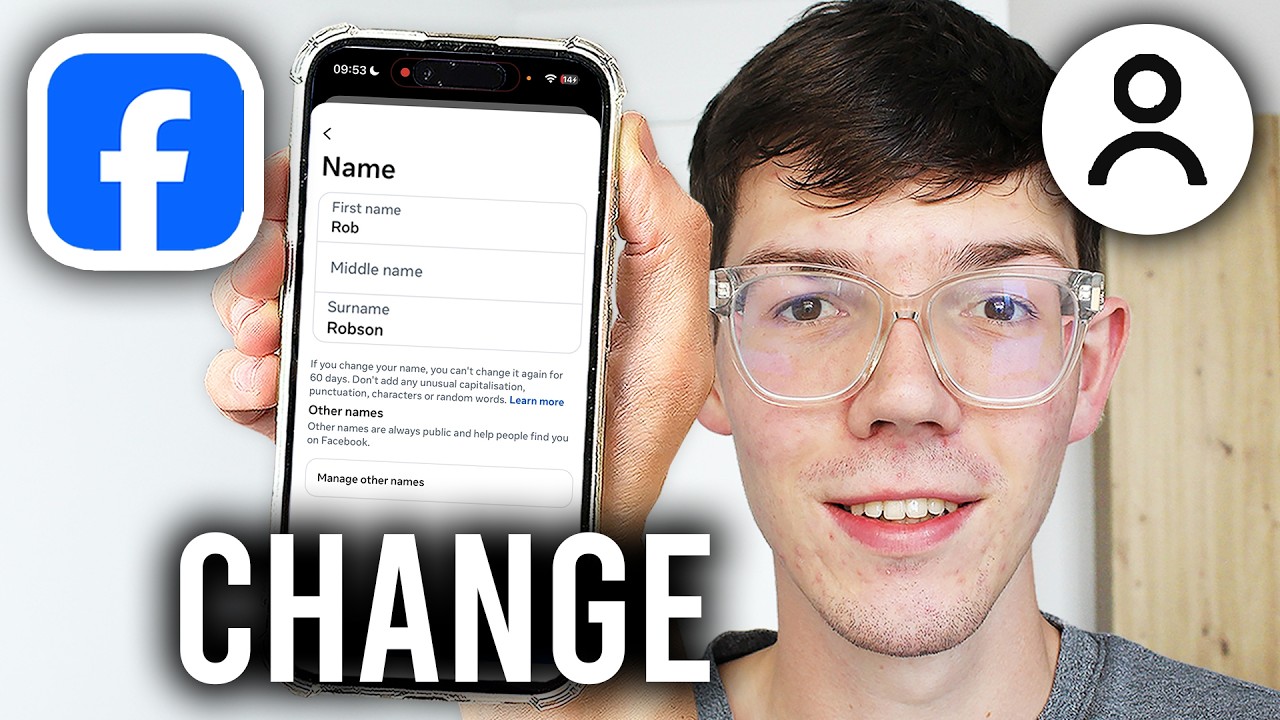 How To Change Name On Facebook - Step By Step