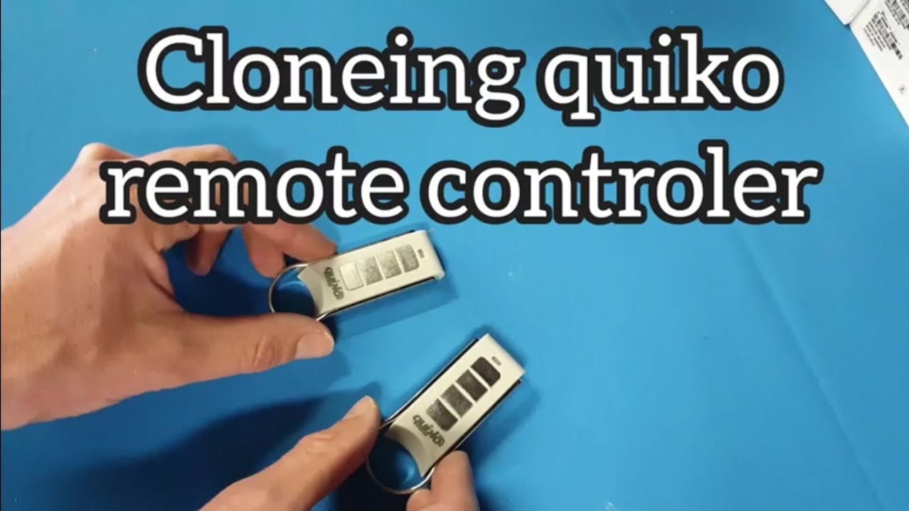 Quiko remote controler programming