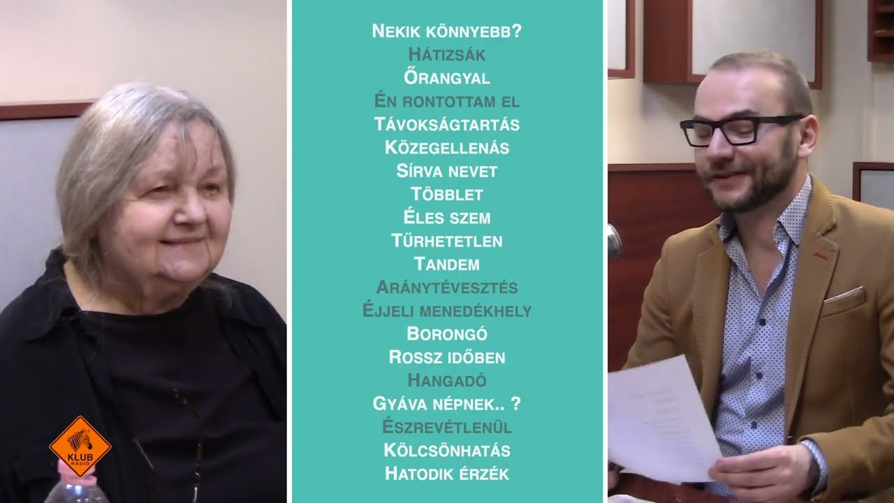 Szavakon túl #29 (2022.02.13.): Pogány Judit visszatér - Kadarkai Endre műsora a Klubrádióban