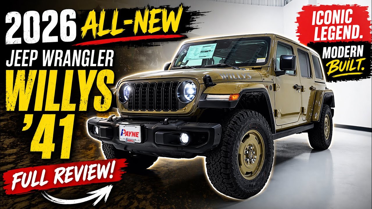 2026 Jeep Wrangler Willys &rsquo;41 Review | 12 of 412 Limited Edition