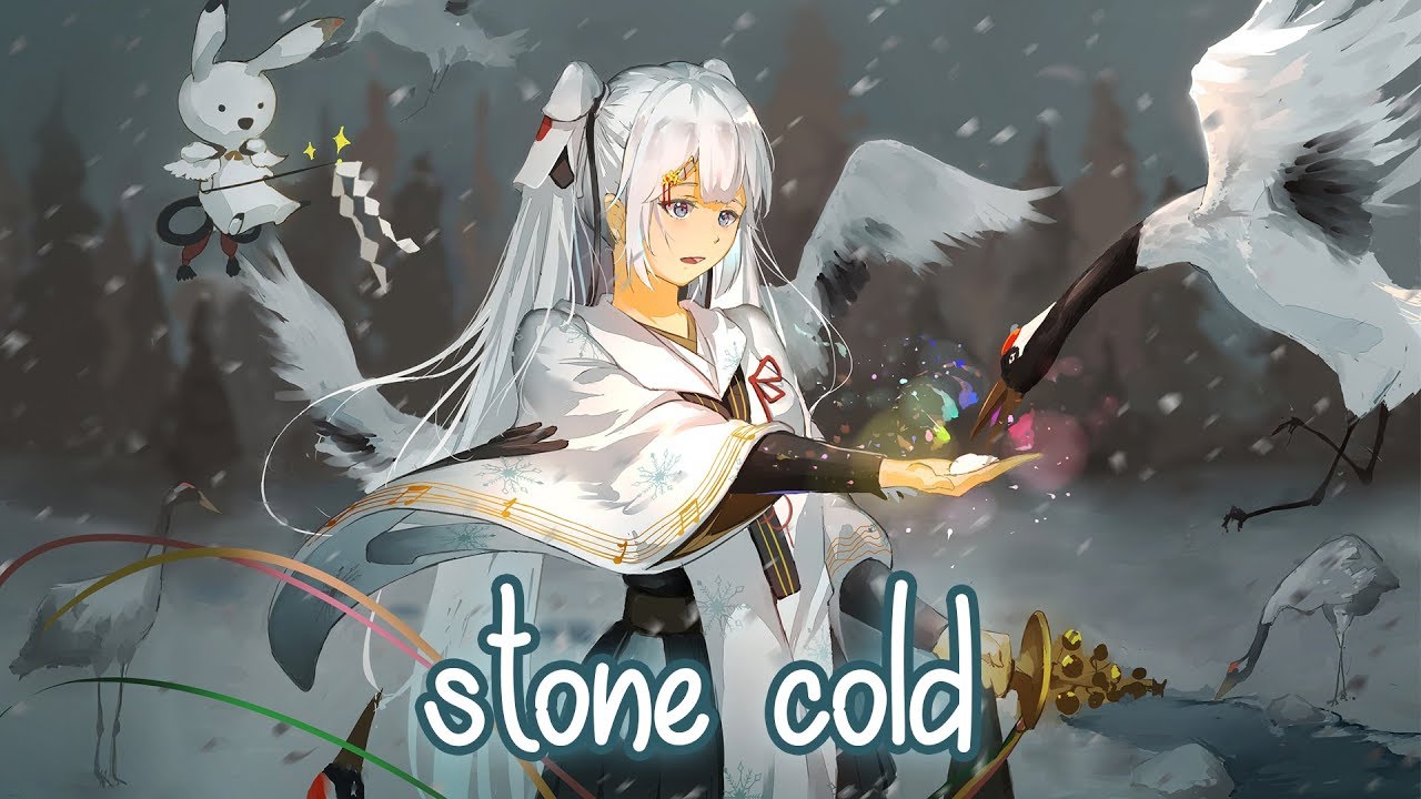 Nightcore - Stone Cold - Demi Lovato (Lyrics)